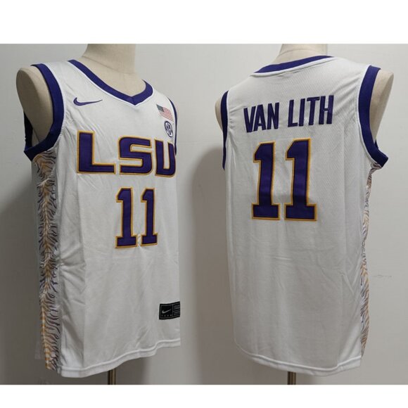 Mens Hailey Van Lith White Stitched Jersey - Picture 1 of 1